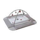 Pilkos spalvos vaikų žaidimų kilimėlis 75x85 cm Adam & Eule – Roba