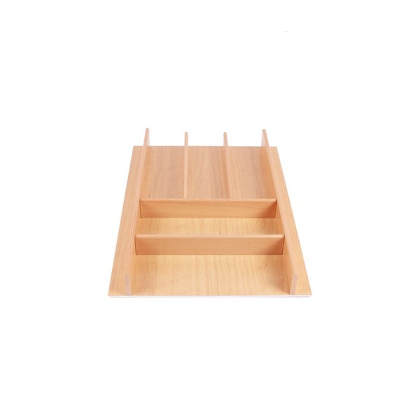 Stalo įrankių padėklas natūralios spalvos 33 x 47 cm Wood Line – Elletipi