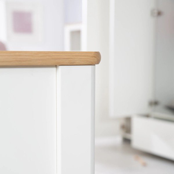 Vaikiška lovelė baltos spalvos 70x140 cm Ava – Roba-image-4