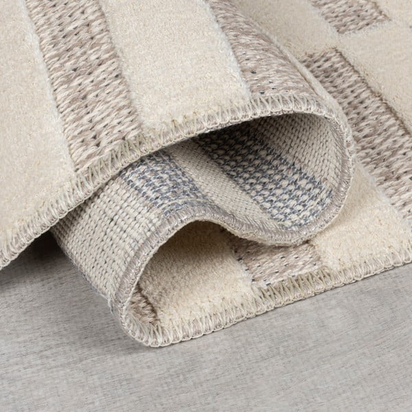 Skalbiamas pilkai smėlinės spalvos kilimas 194x290 cm Marlowe – Flair Rugs-image-2