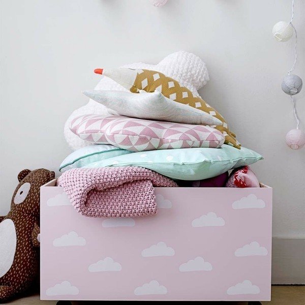 Balta debesies formos kūdikio pagalvėlė Bloomingville Cloud-image-1