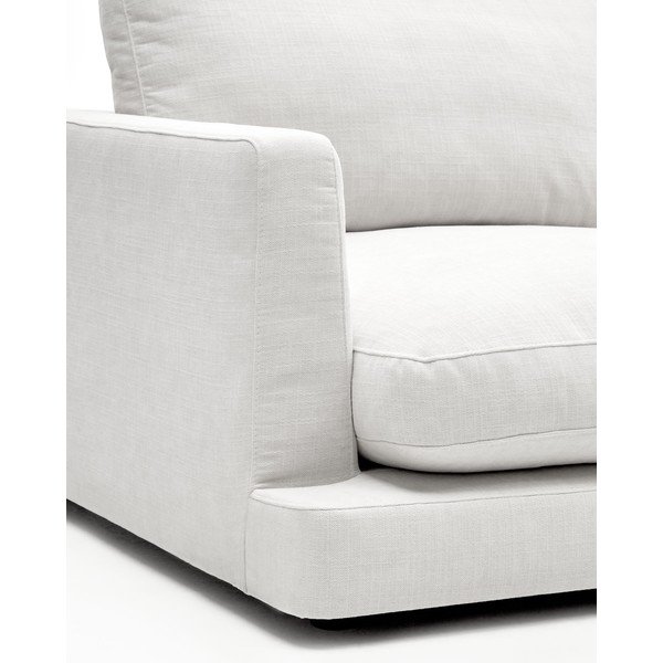 Sofa baltos spalvos 210 cm Gala – Kave Home-image-1