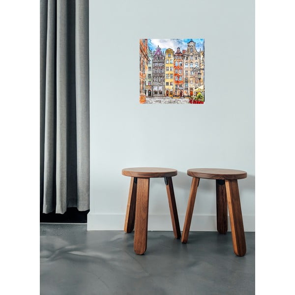 Paveikslas 30x30 cm Gdansk – Fedkolor-image-1