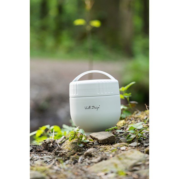 Baltos spalvos iš nerūdijančio plieno maistui termosas 680 ml Fuori – Vialli Design-image-4