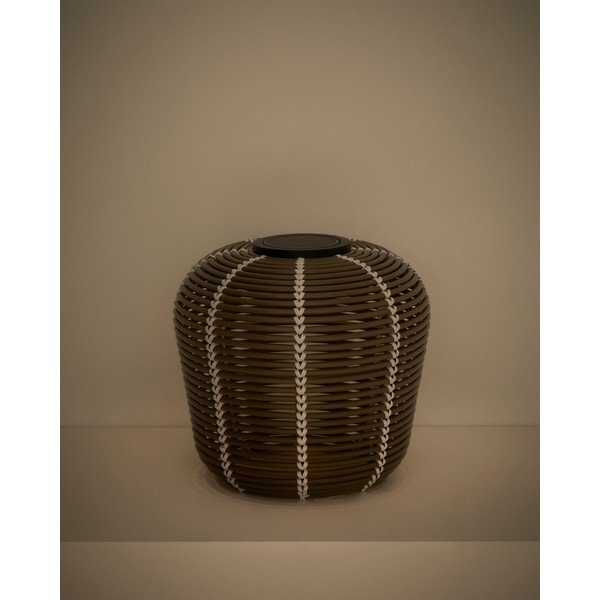 Stalinis/nešiojamas lauko šviestuvas LED saulės baterijos/USB ø 35 cm Garoina – Kave Home-image-4