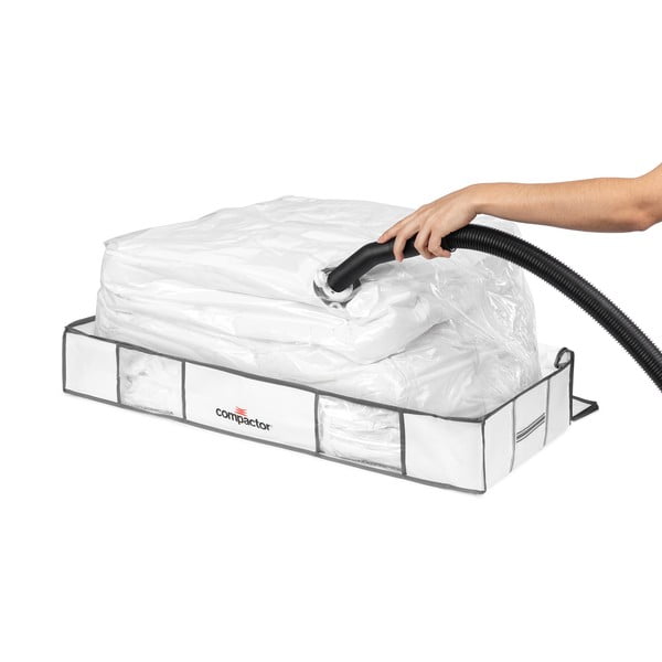 Vakuuminė iš tekstilės/iš plastiko daiktadėžė po lova 105x45x15,5 cm Life – Compactor