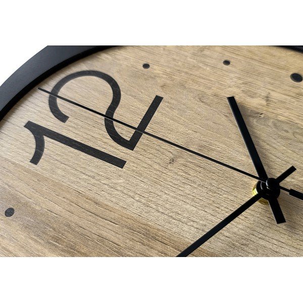 Sieninis laikrodis ø 36 cm Ezra – Styler-image-2