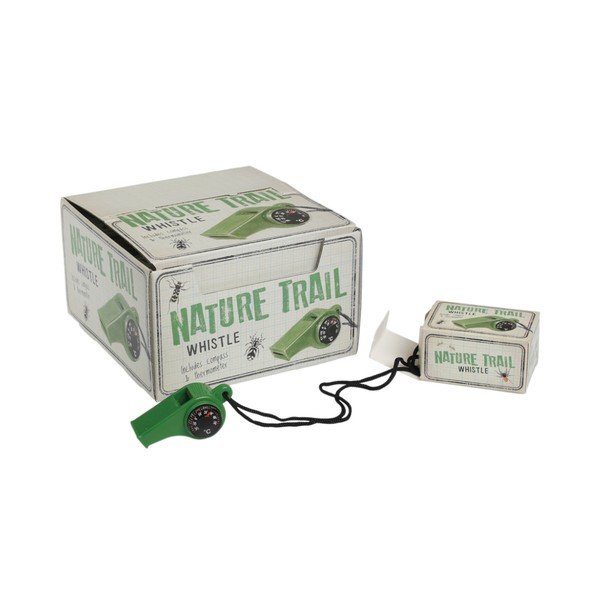 Švilpukas su įmontuotu termometru ir kompasu "Rex London Nature Trail-image-2