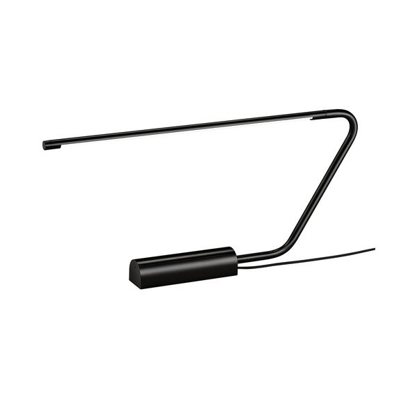Juodos spalvos stalinis šviestuvas LED (aukštis 33 cm) Olea – Trio Select