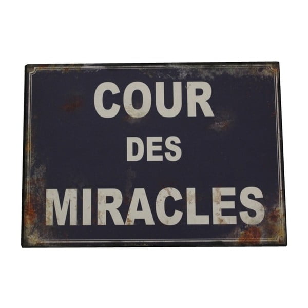 Metalinis ženklas Antic Line Cour Des Miracles