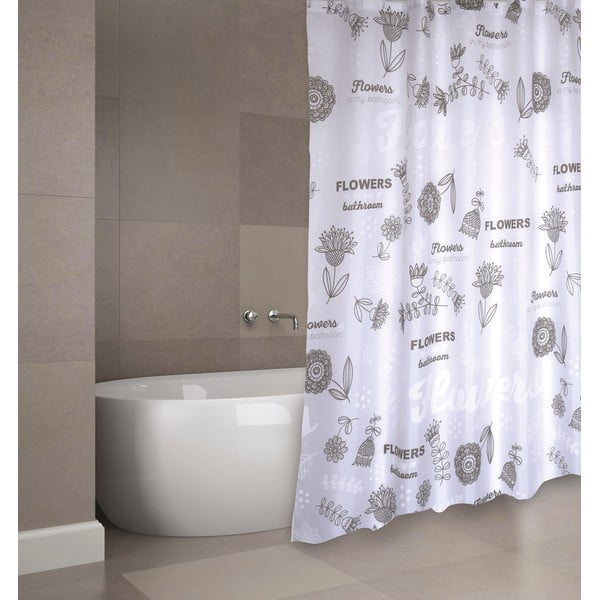 Dušo užuolaida 180x200 cm Flowers – MSV-image-2