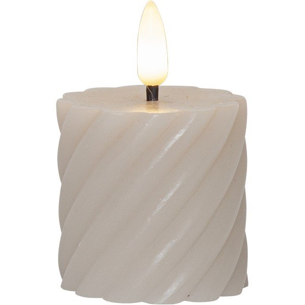 LED žvakės 2 vnt. (aukštis 7,5 cm) Flamme Swirl – Star Trading-image-2