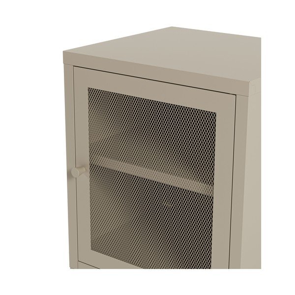 Kreminės spalvos naktinis staliukas Fayna – Marckeric-image-4