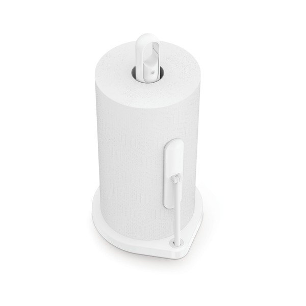 Virtuvinių rankšluosčių laikiklis iš plieno baltos spalvos – simplehuman-image-4