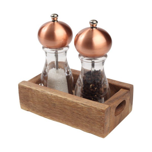 Akacijų medienos prieskonių lentynėlė T&G Woodware Nordic Natural-image-1