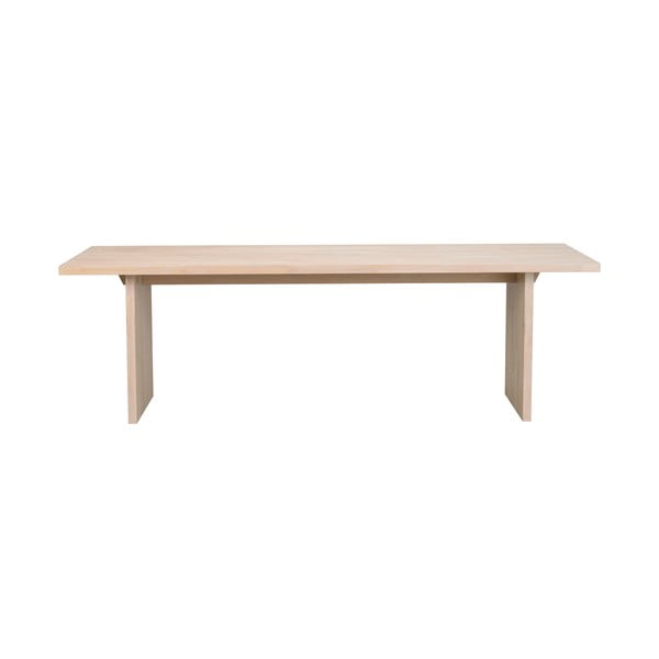 Ąžuolinis valgomojo stalas 240x95 cm Emmett - Rowico