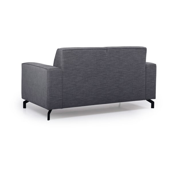 Antracito pilkos spalvos dvivietė sofa Scandic Lesly-image-2