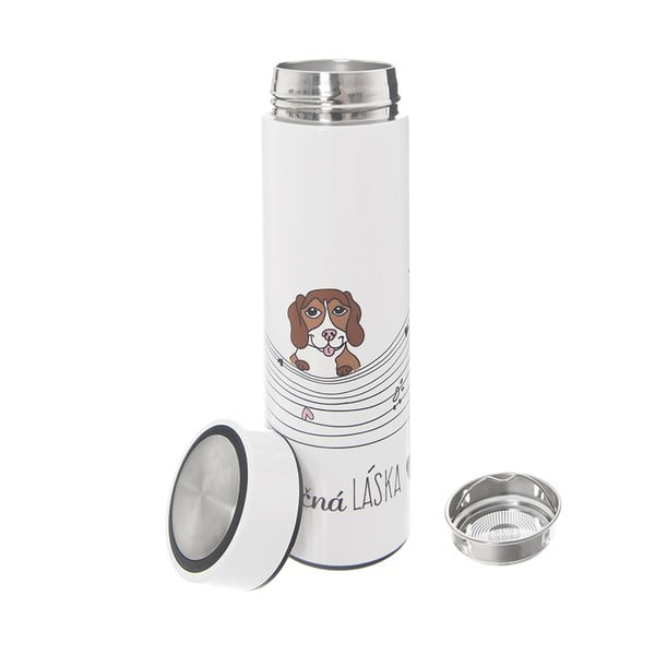 Termosas baltos spalvos 400 ml – Orion-image-2