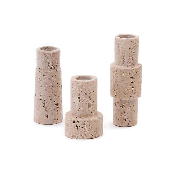 Iš akmens žvakidės 3 vnt. Majid – Kave Home-image-3