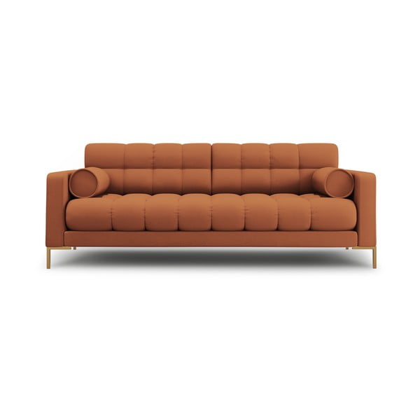 Sofa raudonos plytų spalvos 217 cm Bali – Cosmopolitan Design