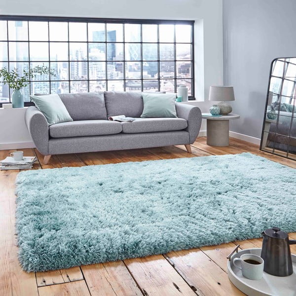 Šviesiai mėlynas kilimas Think Rugs Polar, 150 x 230 cm-image-1
