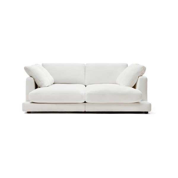 Baltos spalvos sofa 210 cm Gala – Kave Home