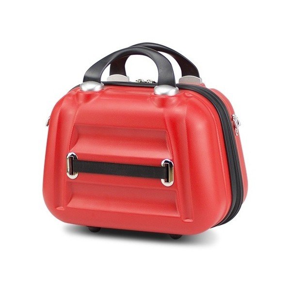 Raudonas moteriškas kelioninis lagaminas My Valice SMART BAG LASSO Make Up & Hand Suitcase-image-2