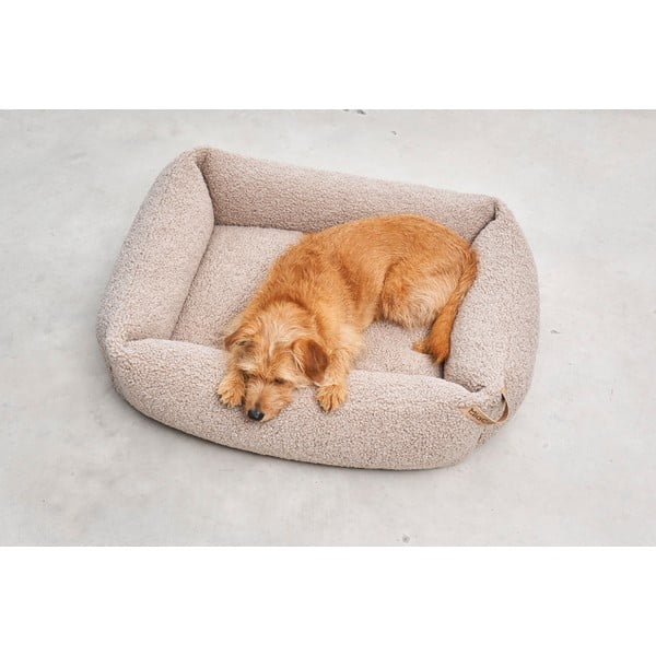 Iš boucle augintinio guolis smėlio spalvos šuniui 65x80 cm Senso Greige S/M – MiaCara-image-1
