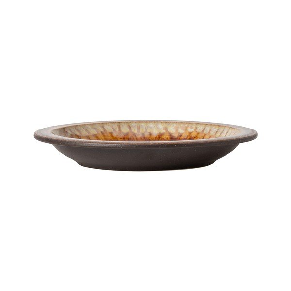 Rudos spalvos desertinė iš akmens masės lėkštė ø 20 cm Poterie – Casafina-image-2