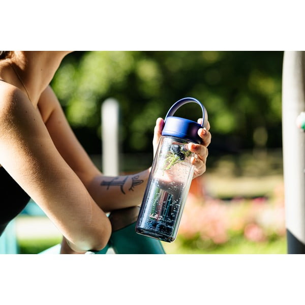 Iš stiklo butelis žalios spalvos 350 ml Fuori – Vialli Design-image-4