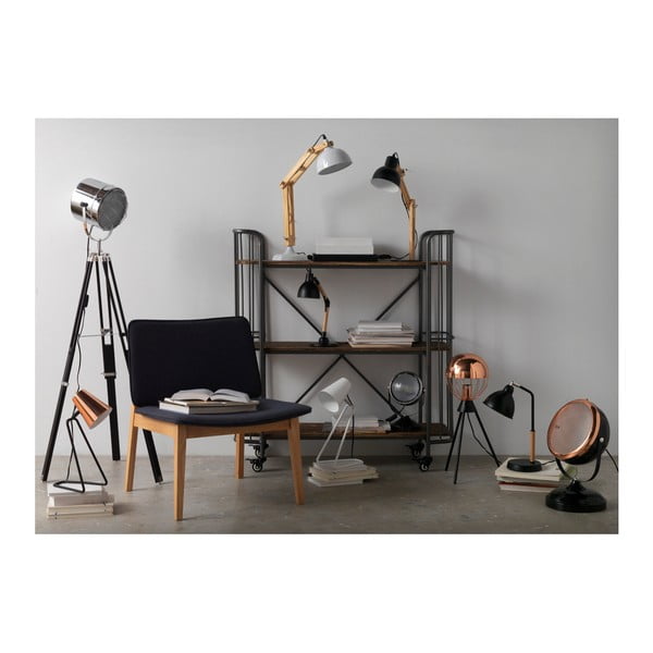 Juodos spalvos stalinis šviestuvas "Geese" medinis-image-1