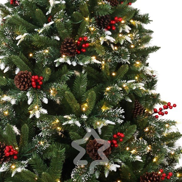Kalėdinė eglutė aukštis 150 cm Snowy Pine LED – Můj Stromeček-image-3