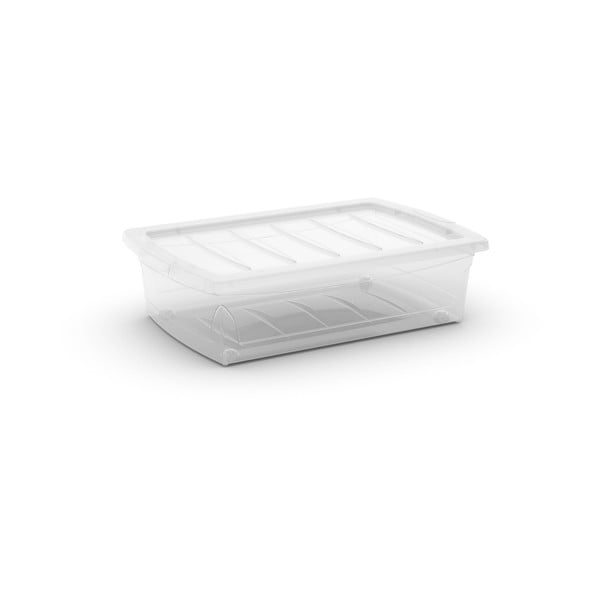 Iš plastiko daiktadėžė su dangčiu 58,5x39x16 cm Spinning Box M – KIS