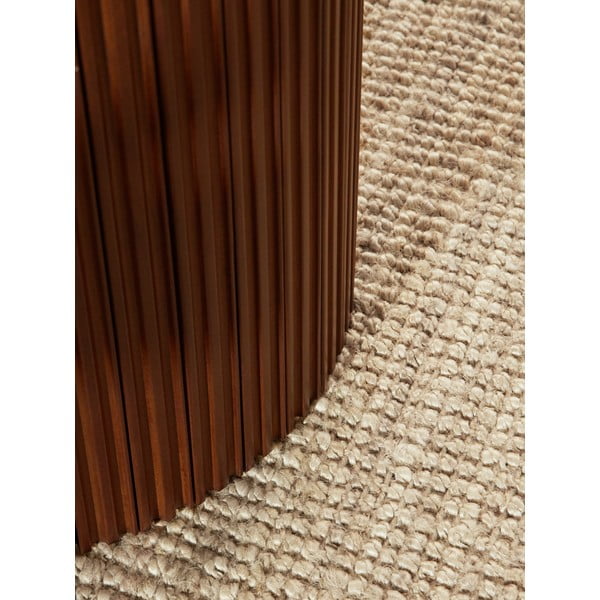 Kreminės spalvos iš džiuto apvalios formos kilimas ø 200 cm Bouclé Jaipur – Hanse Home-image-3