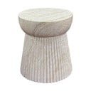 Iš akmens apvalios formos sodo šoninis staliukas ø 37 cm Bonn – House Nordic