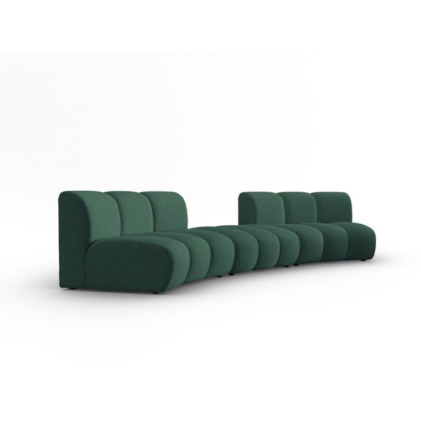 Sofa žalios spalvos 367 cm Lupine – Micadoni Home-image-2