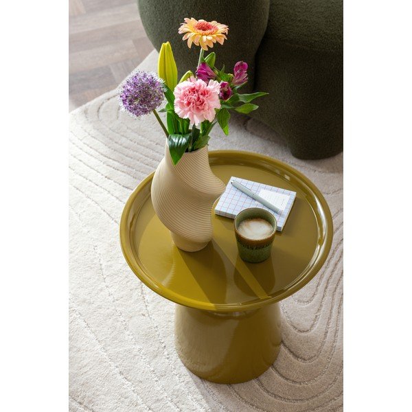 Iš metalo apvalios formos šoninis stalas ø 44 cm Paris – Leitmotiv-image-1