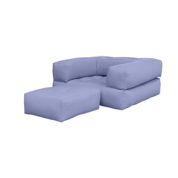 Kintamas fotelis "Karup Cube Blue Breeze-image-1