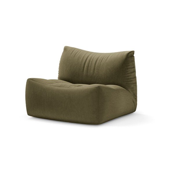 Khaki spalvos sėdynės pagalvėlė iš velveto Tove – Micadoni 