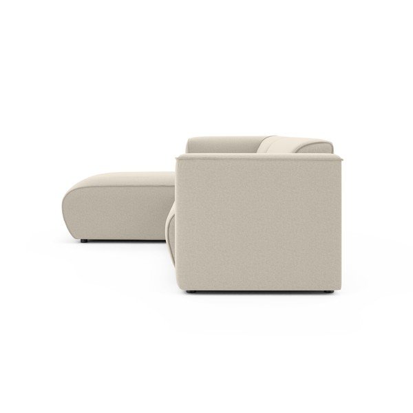 Smėlio spalvos kampinė sofa (su kairiuoju kampu/su gultu) Merid  – Ropez-image-3