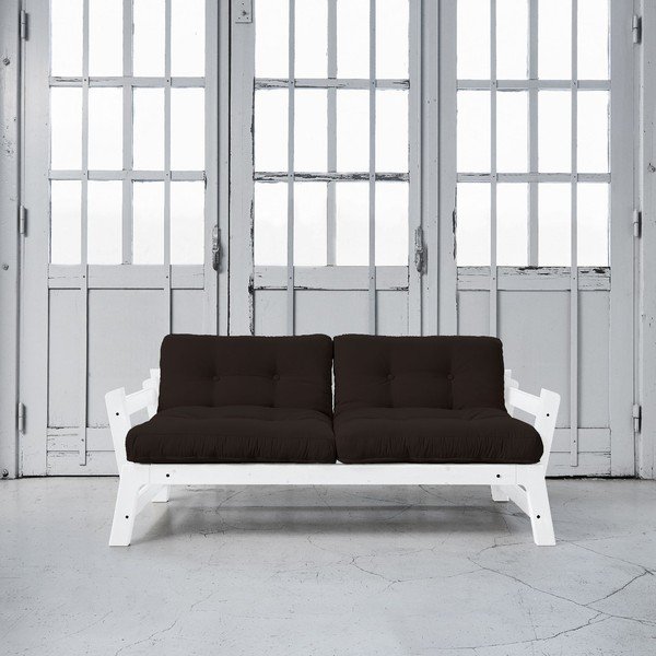 Sofa lova "Karup Step" balta/ruda-image-1