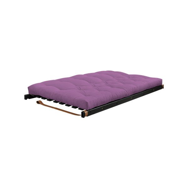 Kintama sofa "Karup Jump" juoda/žalsvai rožinė-image-4
