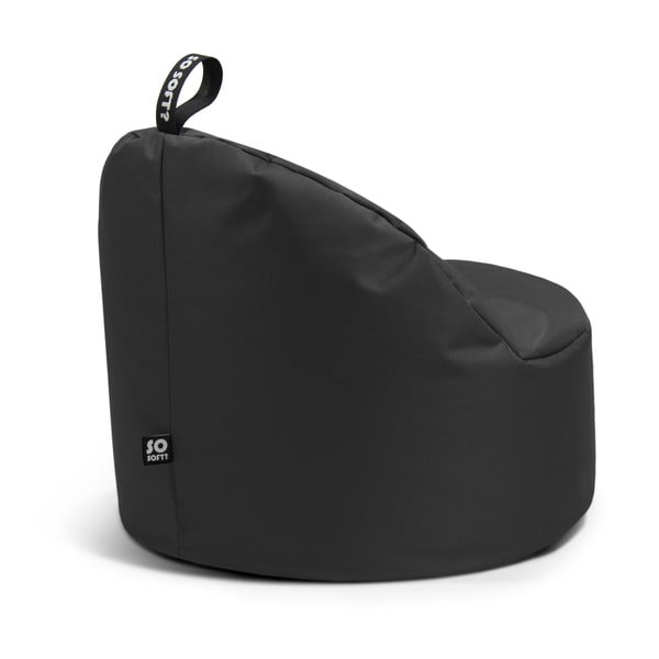 Tamsiai mėlynos spalvos sėdmaišis Round XL – So Soft?-image-3