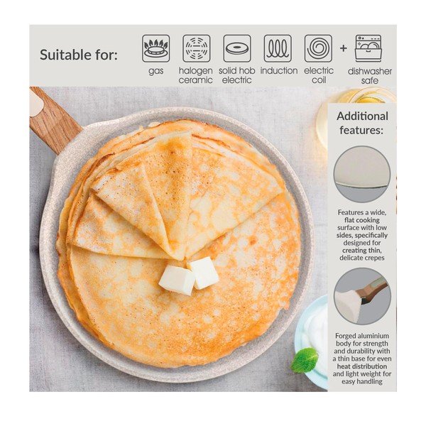 Keptuvė blynams su keramine danga ø 28 cm Signature Range – Cooksmart ®-image-3