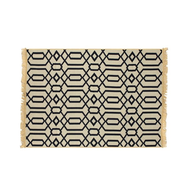 Mėlynos ir smėlio spalvos kilimas Ya Rugs Kenar, 120 x 180 cm-image-1
