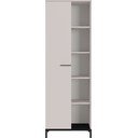 Kreminės spalvos knygų spinta  64x190x34 cm Rovigo – Germania