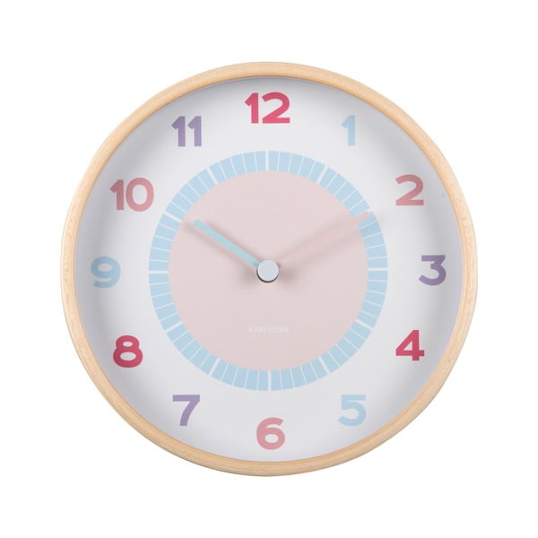 Vaikiškas laikrodis ø 25 cm Chica – Karlsson