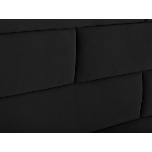 Juodas galvūgalis Cosmopolitan Design New York, plotis 140 cm-image-3