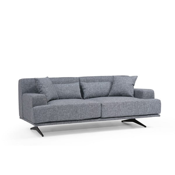 Sofa tamsiai pilkos spalvos 200 cm Bentley – Balcab Home-image-2