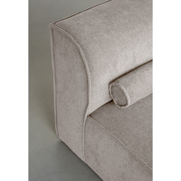 Kampinė sofa smėlio spalvos (su dešiniuoju kampu) Flex Felix – Miuform-image-4
